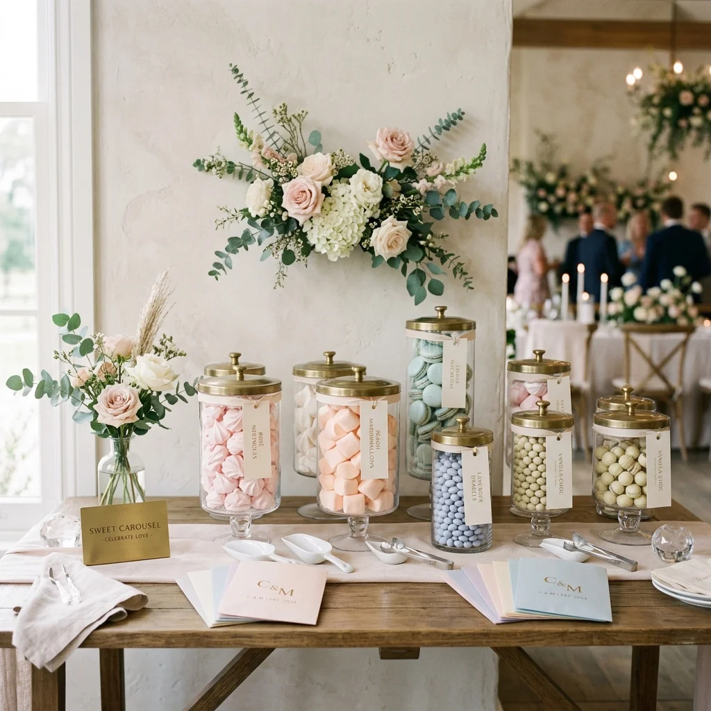 Mesas Dulces y Candy Bar para Eventos