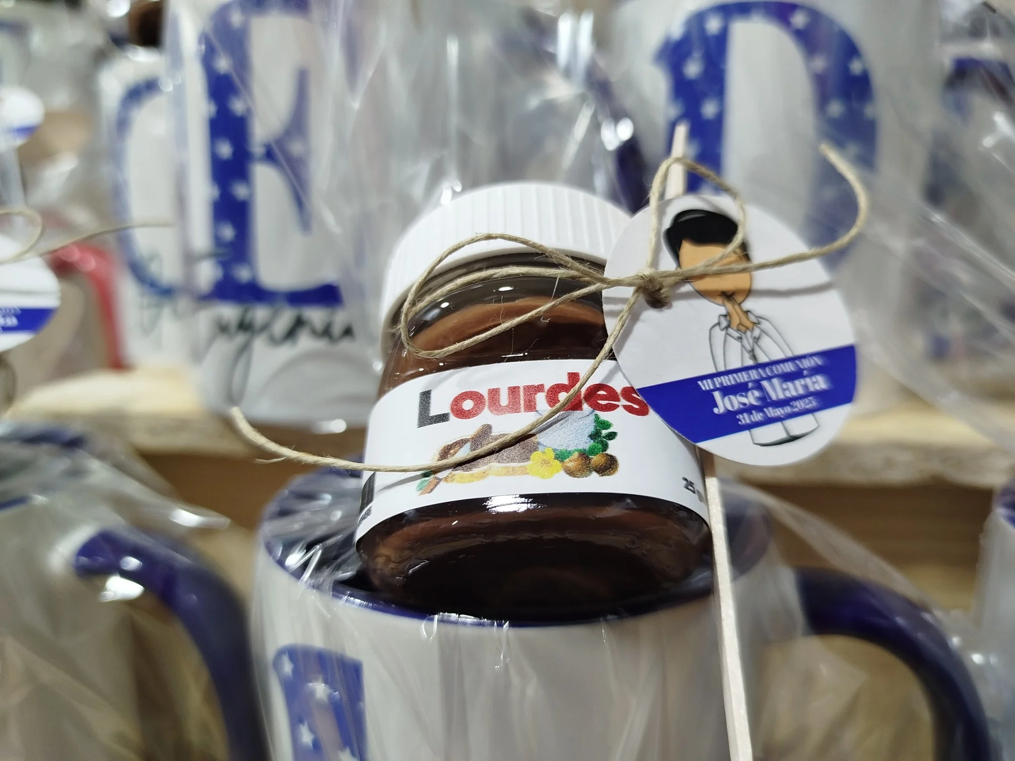 Mini nutellas — Detalles para eventos - Vista 2