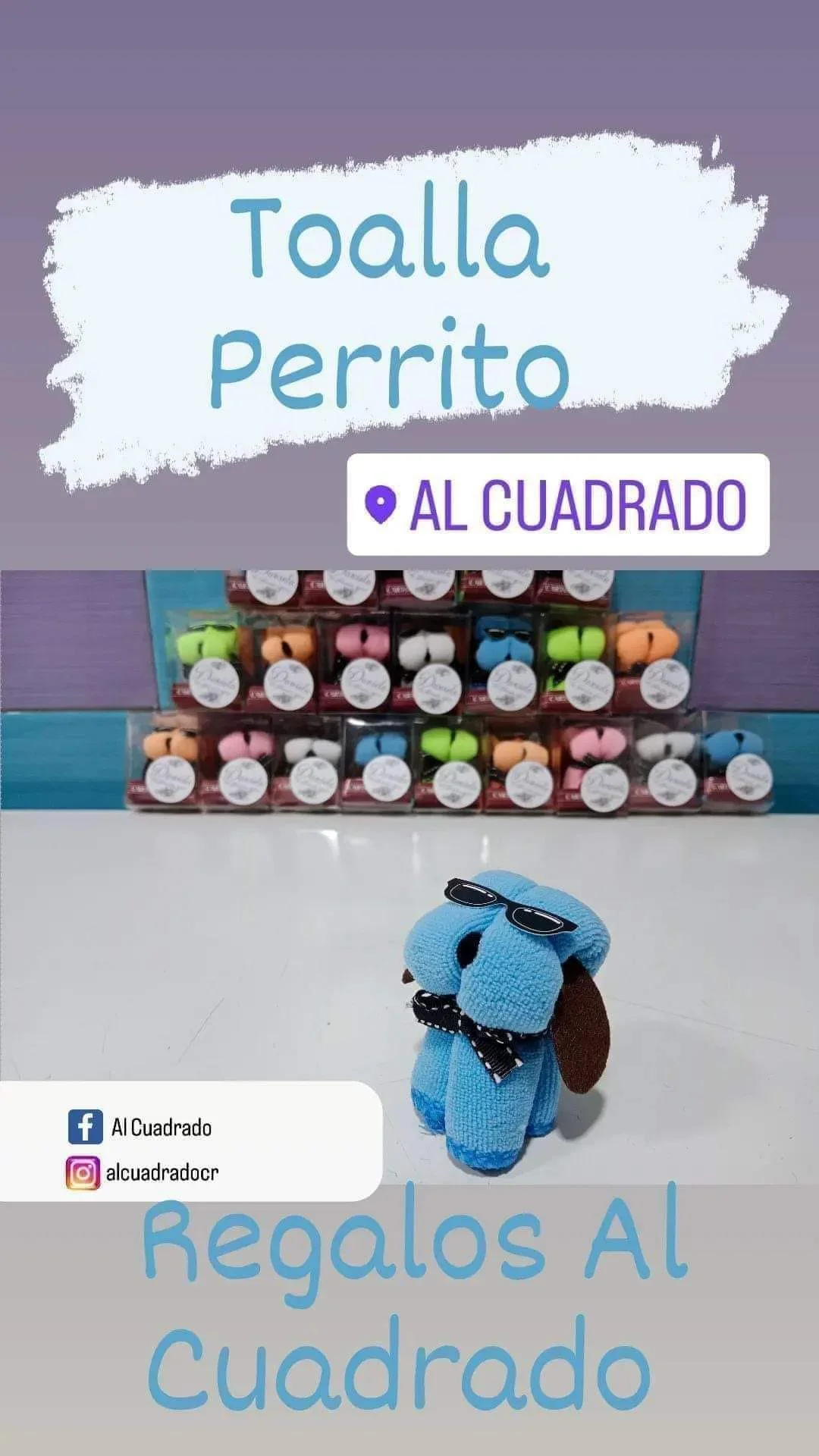 Toalla Peluche (Perro) — Detalles para eventos - Vista 2