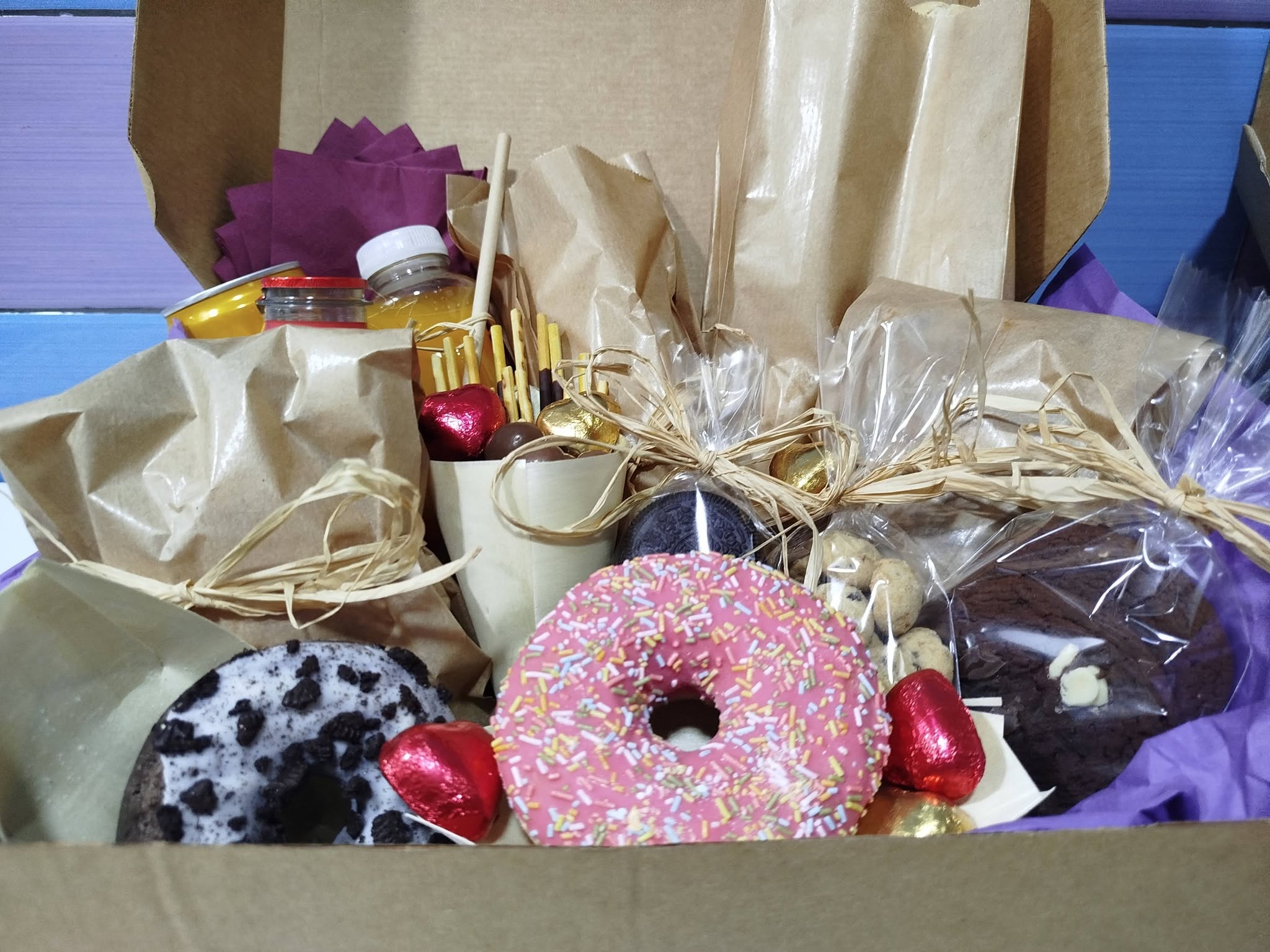 Cesta Desayuno / Merienda Sorpresa Personalizada — Detalles para eventos - Vista 2