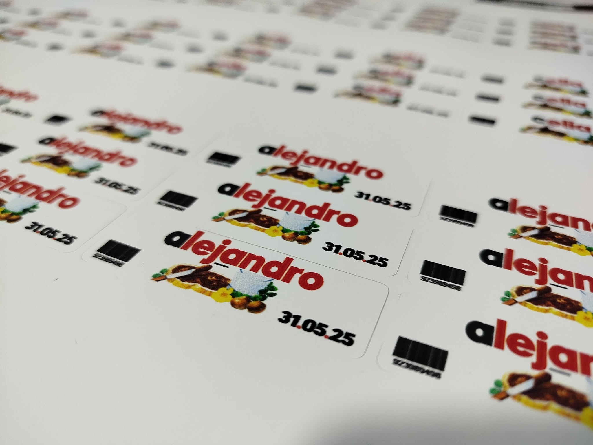 Etiquetas / Pegatinas Personalizadas para Eventos — Detalles para eventos - Vista 1
