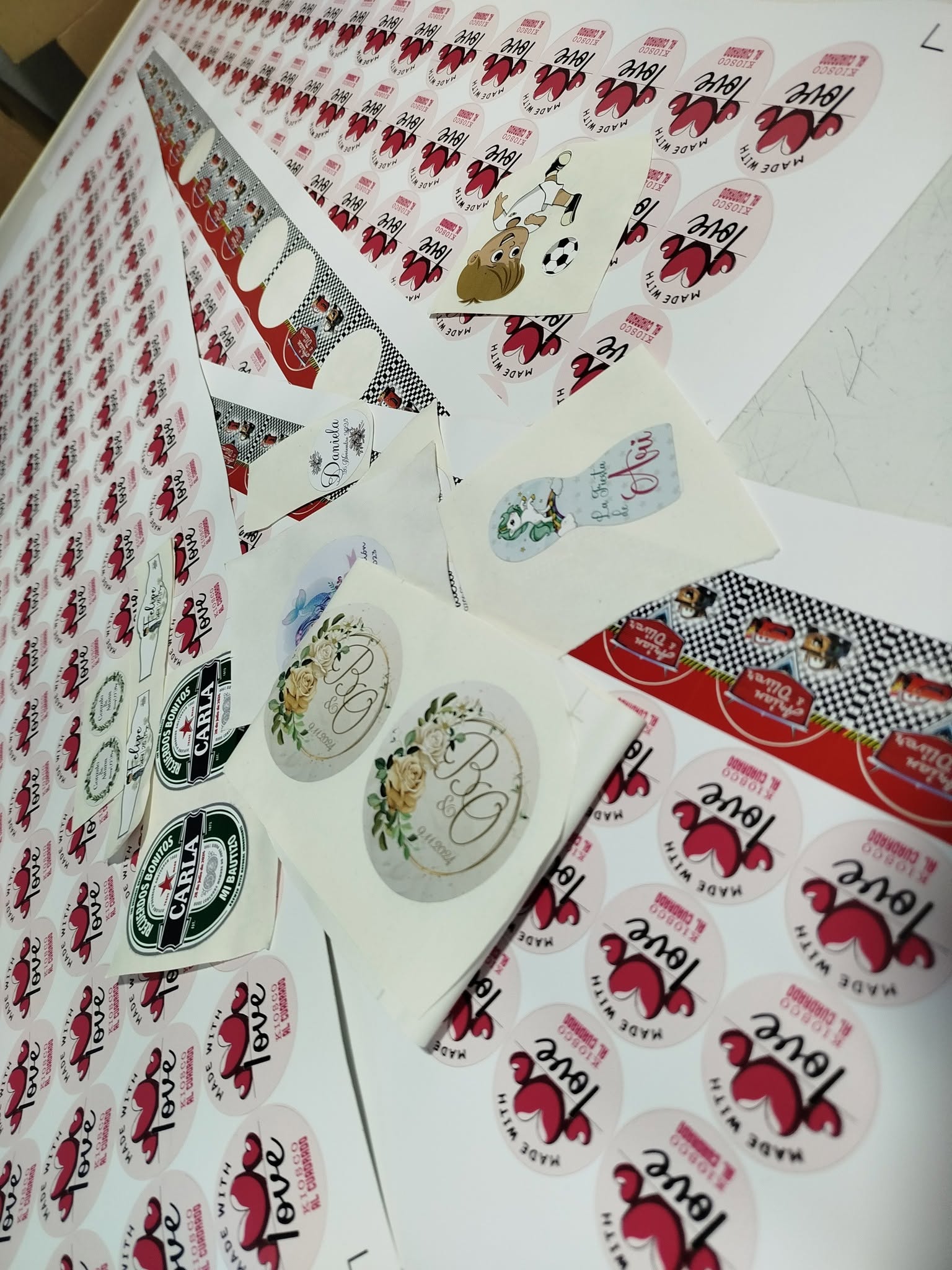 Etiquetas / Pegatinas Personalizadas para Eventos — Detalles para eventos - Vista 2