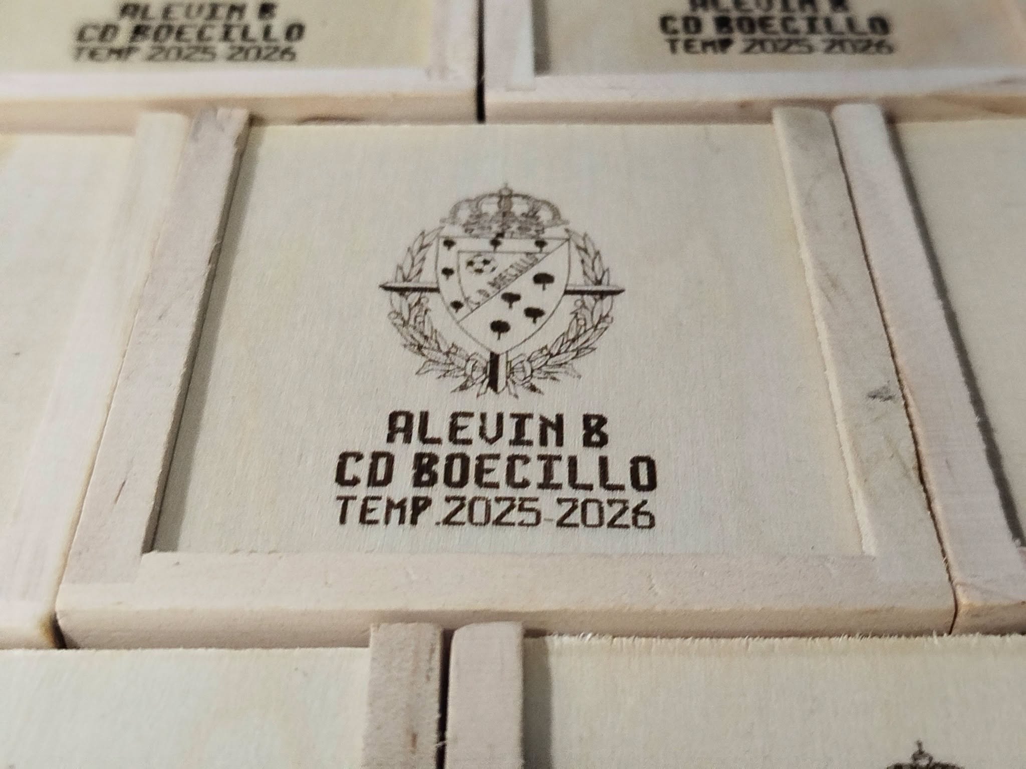 Juego de Mesa en Madera Grabado a Láser — Tres en Raya — Detalles para eventos - Vista 8
