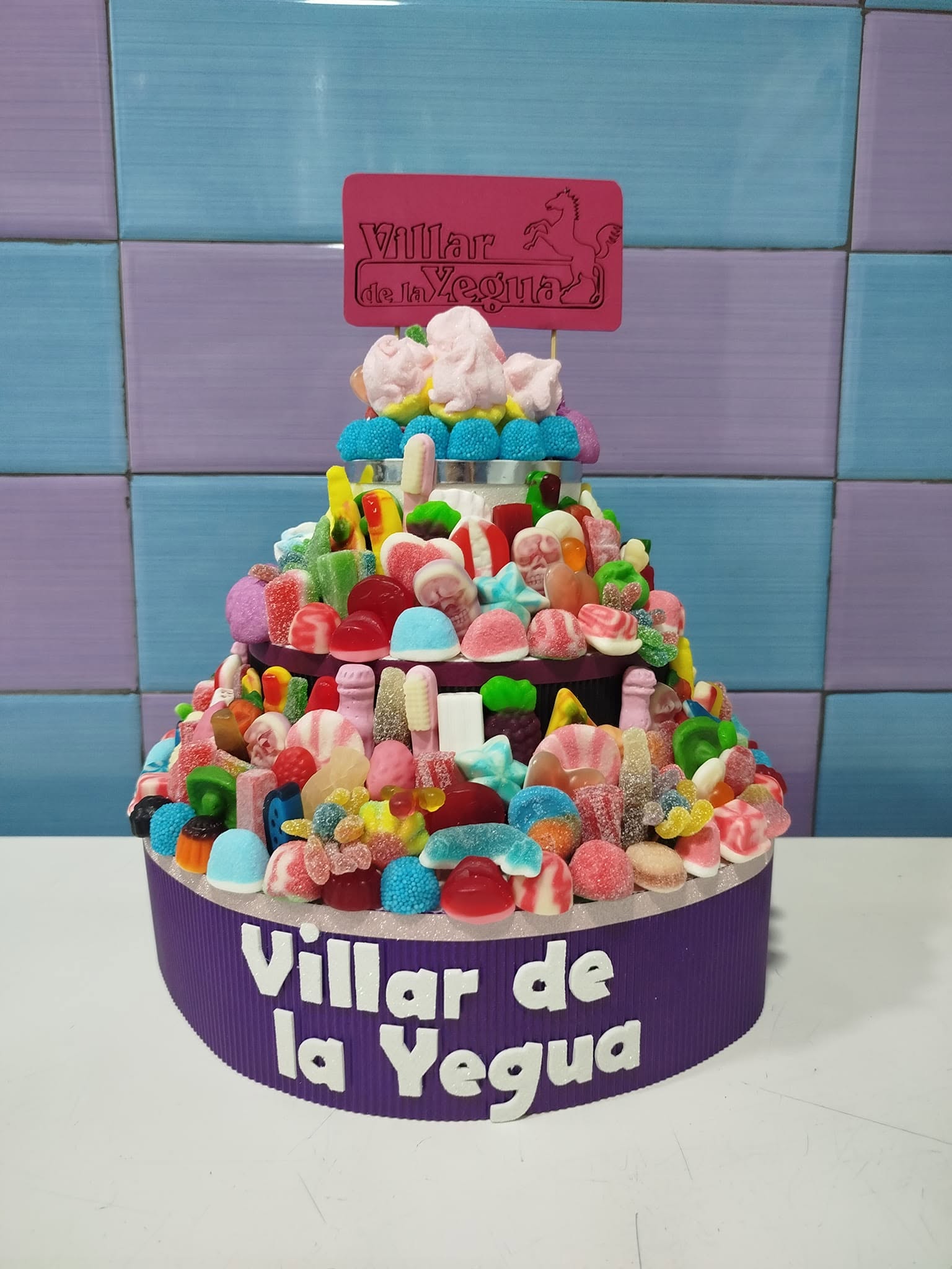 Tarta de Gominolas Personalizada — Detalles para eventos - Vista 4