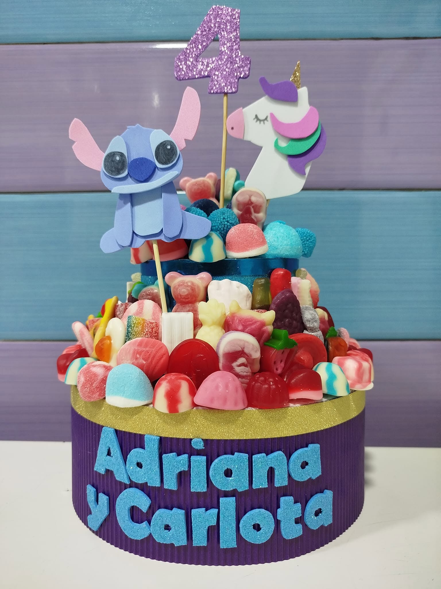 Tarta de Gominolas Personalizada — Detalles para eventos - Vista 5
