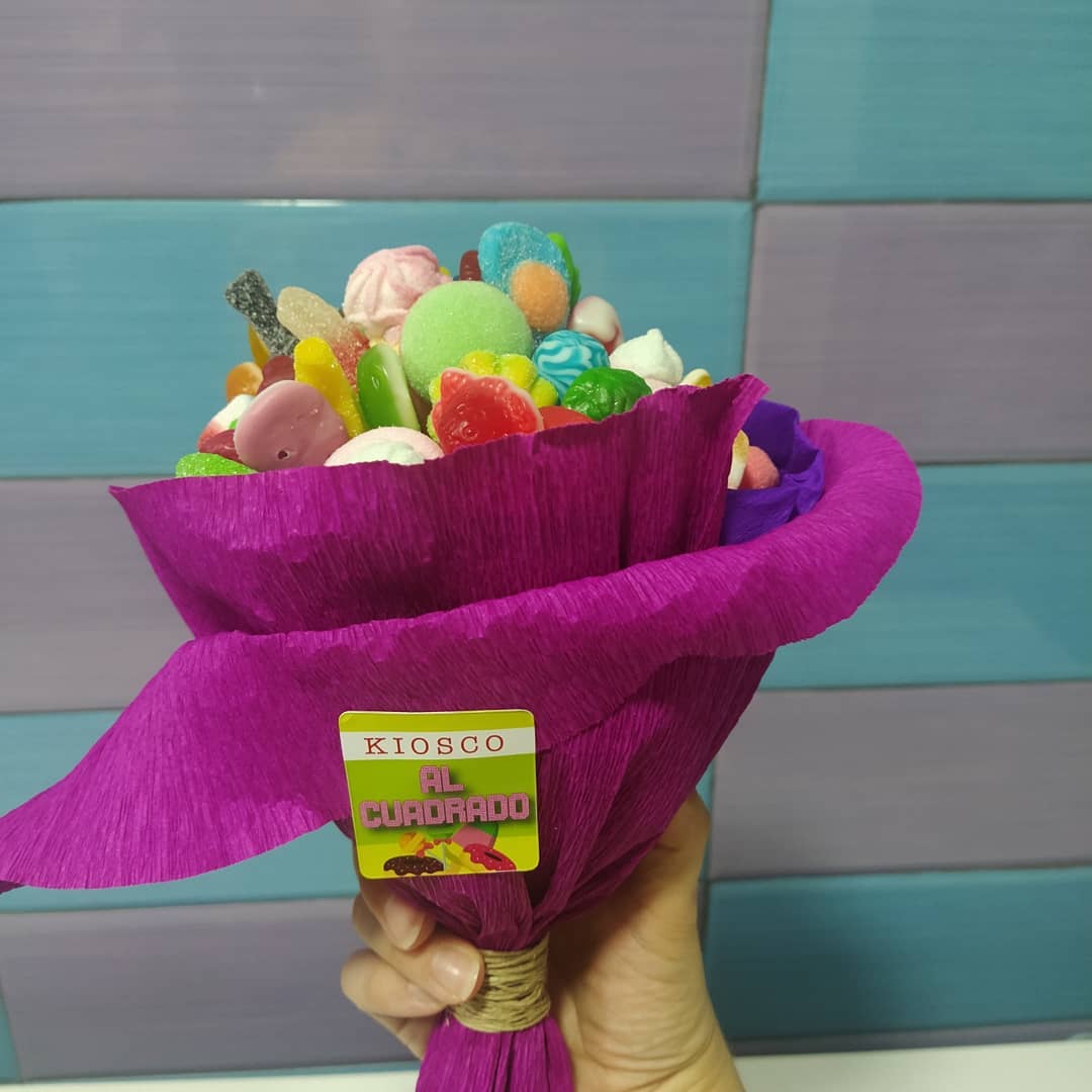 Vista adicional de ramo de gominolas