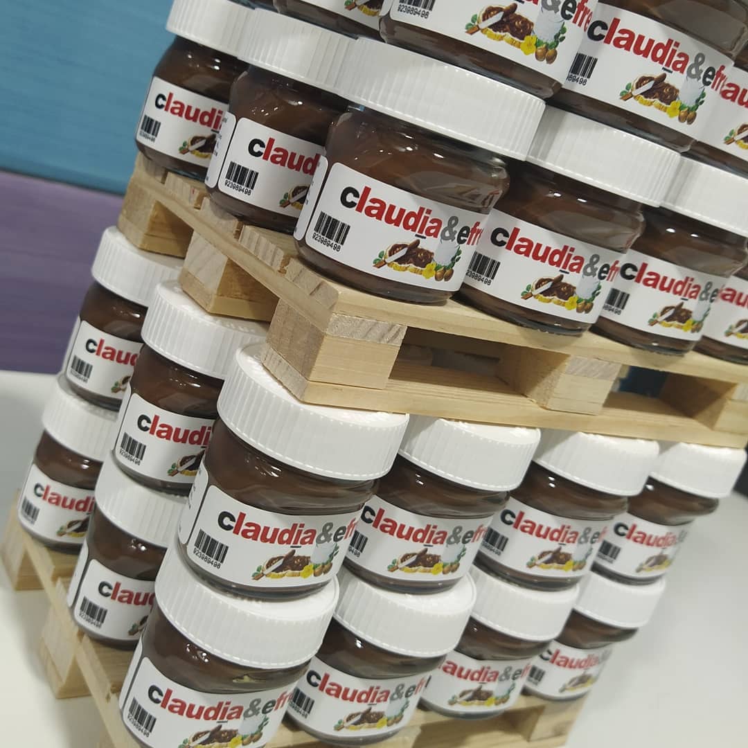 Vista adicional de Mini nutellas